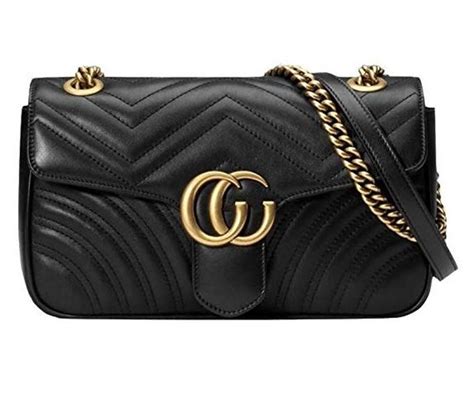 gucci replica purses black leather|gucci marmont purse dupe.